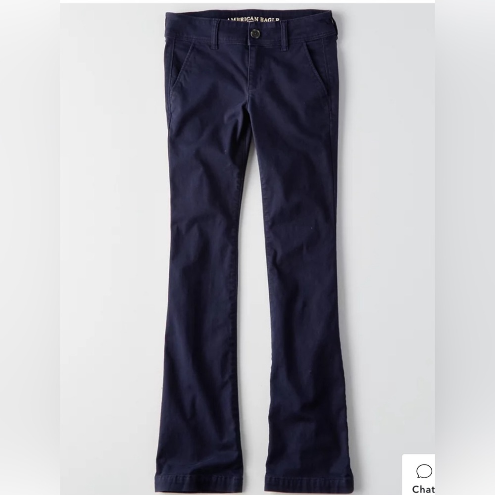 American Eagle Kick Bootcut Pants - Navy blue